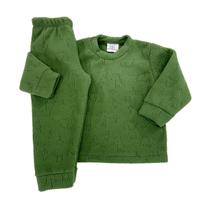 Conjunto Blusa longa Calça soft Infantil Conjunto Blusa longa Calça soft Infantil