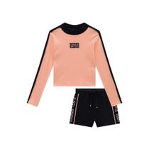 Conjunto Blusa M/L Shorts teen Vicvicky 51363