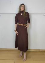 Conjunto blusa manga longa e saia midi Conjunto blusa manga longa e saia midi