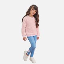 Conjunto Blusa Manga Longa Em Pelo Carneirinho Paetê E Calça Legging Em Termoskin Infantil Menina Infanti 79646 Rosa Conjunto Blusa Manga Longa Em Pelo Carneirinho Paetê E Calça Legging Em Termoskin Infantil Menina Infanti 79646 Rosa