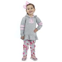 Conjunto Blusa Mescla Calça Legging Conjunto Blusa Mescla Calça Legging