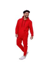 Conjunto Blusa Moletom Canguru Com Calça Moletom