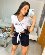 Conjunto Blusa Nó Conjunto Blusa Nó