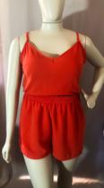 Conjunto blusa regata e short