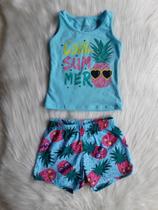 Conjunto Blusa Regata e Short