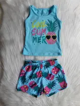 Conjunto Blusa Regata e Short Conjunto Blusa Regata e Short
