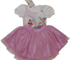 Conjunto Blusa + Saia Tule Menina Inverno Lessa Kids Rf 8686