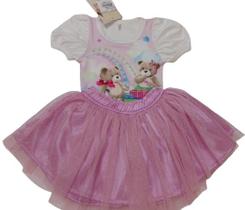 Conjunto Blusa + Saia Tule Menina Inverno Lessa Kids Rf 8686
