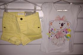 Conjunto Blusa Short tam 2p