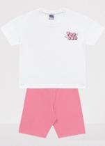 Conjunto blusa/shorts feminino 13178