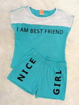 Conjunto Blusa + Shorts Conjunto Blusa + Shorts