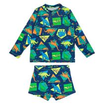 Conjunto Blusa Sunga Praia Menino Proteção Solar Uv Infantil Conjunto Blusa Sunga Praia Menino Proteção Solar Uv Infantil