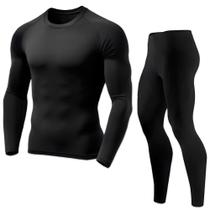 Conjunto Blusa Térmica Flanelada + Calça Térmica Flanelada Masculina