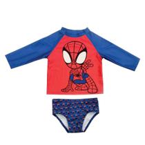 Conjunto blusa uv + sunga spider 3 anos basic +