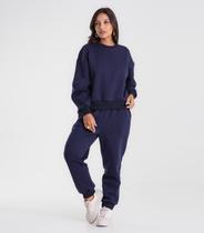 Conjunto Blusão Com Calça Endless Azul Conjunto Blusão Com Calça Endless Azul