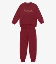 Conjunto Blusão com Calça Feminino Trick Nick Vermelho Conjunto Blusão com Calça Feminino Trick Nick Vermelho