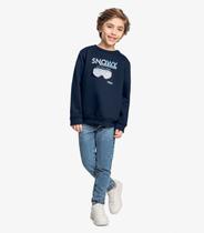 Conjunto Blusão Com Calça Jeans Trick Nick Azul