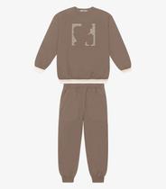 Conjunto Blusão com Calça Masculino Trick Nick Marrom Conjunto Blusão com Calça Masculino Trick Nick Marrom