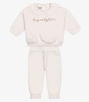 Conjunto Blusão com Calça Menina Trick Nick Bege Conjunto Blusão com Calça Menina Trick Nick Bege