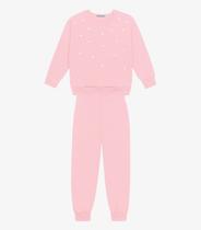 Conjunto Blusão com Calça Menina Trick Nick Rosa Conjunto Blusão com Calça Menina Trick Nick Rosa