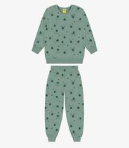 Conjunto Blusão Com Calça Menino Rovi Kids Verde Conjunto Blusão Com Calça Menino Rovi Kids Verde