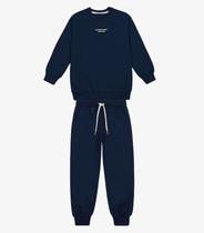 Conjunto Blusão Com Calça Menino Trick Nick Azul