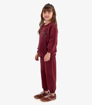 Conjunto Blusão com Calça Moletom Rovi Kids Vermelho Conjunto Blusão com Calça Moletom Rovi Kids Vermelho