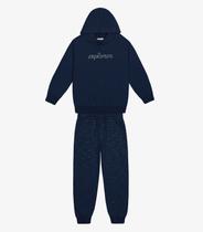 Conjunto Blusão com Capuz e Calça da Trick Nick Azul Conjunto Blusão com Capuz e Calça da Trick Nick Azul