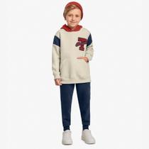 Conjunto Blusão Com Capuz e Calça Trick Nick Azul