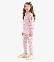 Conjunto Blusão com Legging Malha Soft Rovi kids Rosa Conjunto Blusão com Legging Malha Soft Rovi kids Rosa