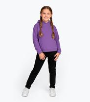 Conjunto Blusão Com Legging Menina Rovi Kids Roxo