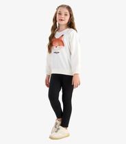 Conjunto Blusão com Legging Molecotton Rovi Kids Bege Conjunto Blusão com Legging Molecotton Rovi Kids Bege