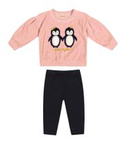 Conjunto Blusão Com Legging Trick Nick Rosa - Trick Nick Baby Conjunto Blusão Com Legging Trick Nick Rosa - Trick Nick Baby