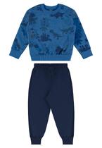 Conjunto Blusão Dinos e Calça Bee Loop Conjunto Blusão Dinos e Calça Bee Loop