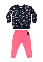 Conjunto Blusão e Calça Bebê Menina Bee Loop