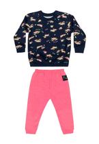 Conjunto Blusão e Calça Bebê Menina Bee Loop