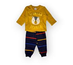 Conjunto Blusão e Calça Jogger Moletom Brandilli Conjunto Blusão e Calça Jogger Moletom Brandilli
