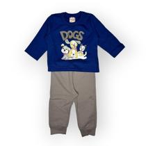 Conjunto Blusão e Calça Jogger Moletom Cachorros Conjunto Blusão e Calça Jogger Moletom Cachorros