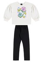 Conjunto Blusão e Calça Legging Guloseima Conjunto Blusão e Calça Legging Guloseima