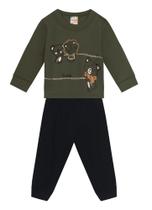 Conjunto blusao e calça moletom 5578400403323 brandili Conjunto blusao e calça moletom 5578400403323 brandili