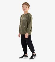Conjunto Blusão e Calça Moletom Rovi Kids Verde