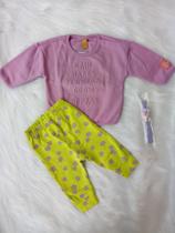 Conjunto blusão e calça Conjunto blusão e calça