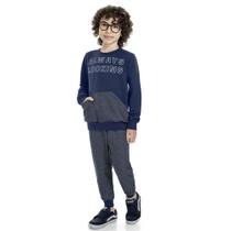 Conjunto Blusão Infantil Moletinho Menino Marlan Conjunto Blusão Infantil Moletinho Menino Marlan