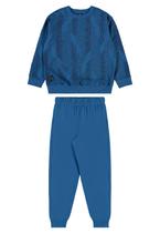 Conjunto Blusão Listrado e Calça Bee Loop Conjunto Blusão Listrado e Calça Bee Loop