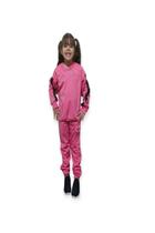 Conjunto Blusão Menina Malha Sport Felpada Com Bordado Kids Conjunto Blusão Menina Malha Sport Felpada Com Bordado Kids