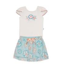 Conjunto body bordado saia-tule tiffany le bhua Conjunto body bordado saia-tule tiffany le bhua