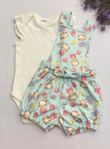 Conjunto body c/ jardineira happy p-gg mc 31051 iaze