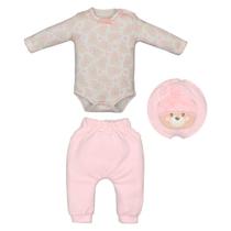 Conjunto Body Culote Bebê Menina Lia Inverno Upi Uli - Conjunto Body Culote Bebê Menina Lia Inverno Upi Uli -