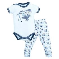 Conjunto Body Culote Bebê Menina Suedine Estampado Upi Uli