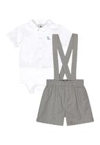 Conjunto Body e Bermuda Bebê Quimby